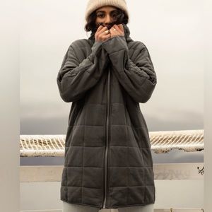 Jackson Rowe Gray Quilted Jacket